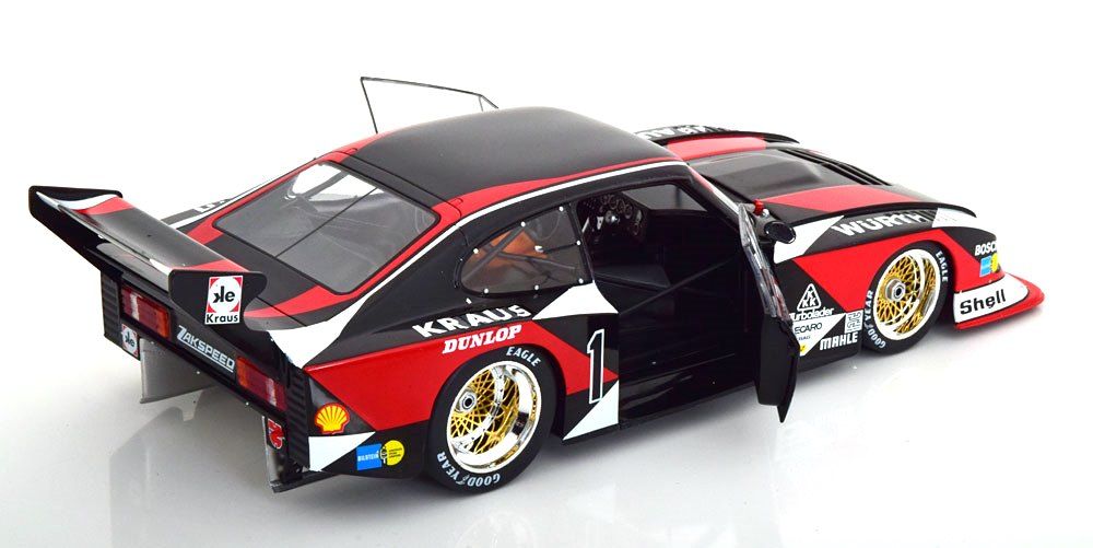 Ford England Capri Turbo Gr.5 Kraus #1 K.Ludwig DRM 1980 1:18 Werk83