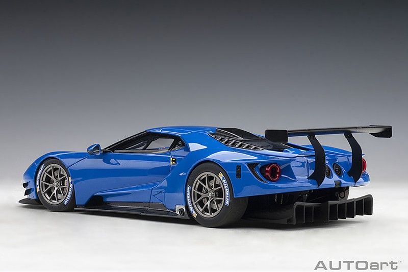 Ford USA GT Le Mans Plain Body Version 2019 blue 1:18 AUTOart