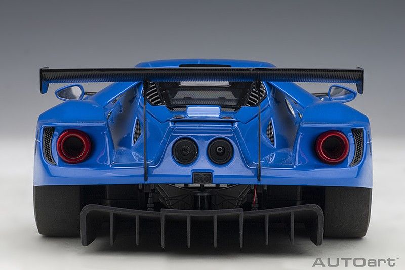 Ford USA GT Le Mans Plain Body Version 2019 blue 1:18 AUTOart