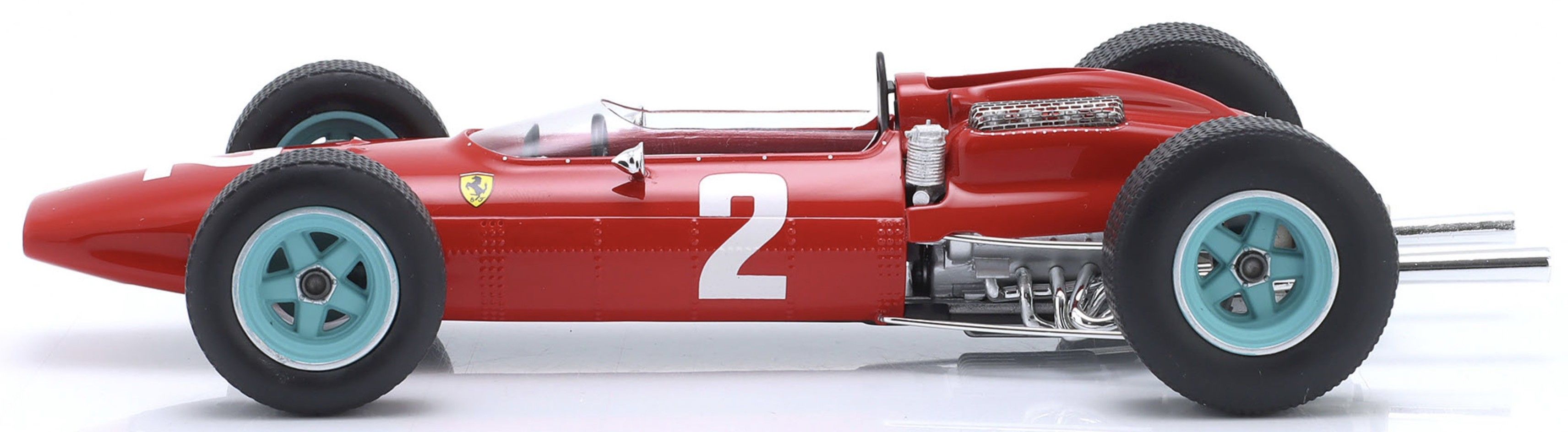 Ferrari F1 158 Team Scuderia Ferrari #2 J.Surtees World Champion Winner Monza Italy GP 1964 1:18 Werk83