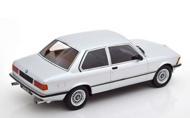 BMW 3-Series 323i E21 1975 silver 1:18 KK Scale