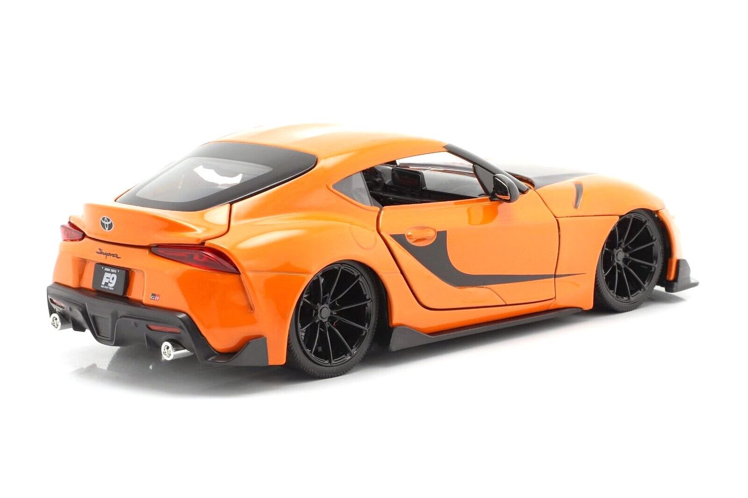 Toyota Supra F&F F9 2020 orange/black 1:24 Jada Toys