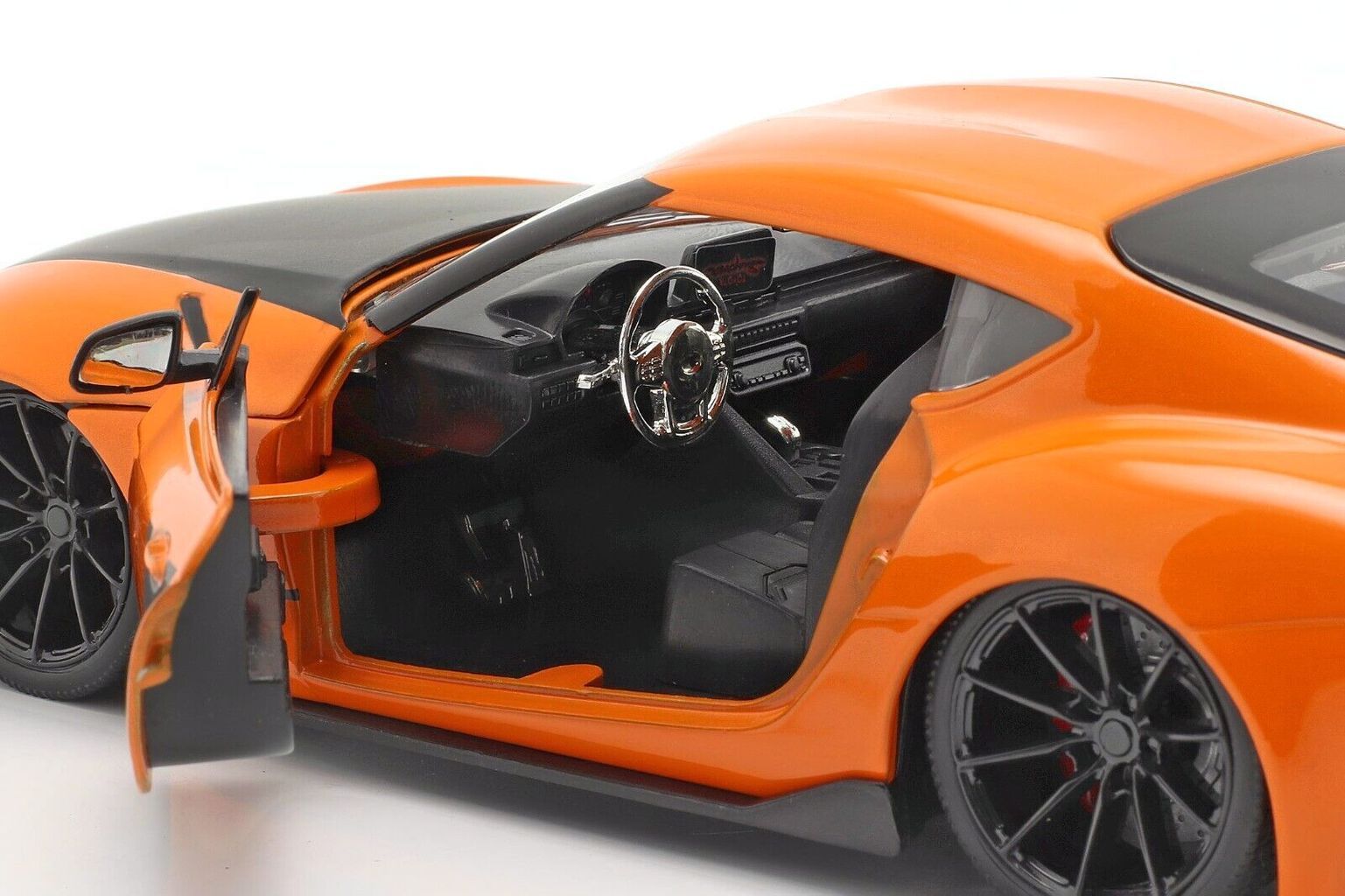 Toyota Supra F&F F9 2020 orange/black 1:24 Jada Toys