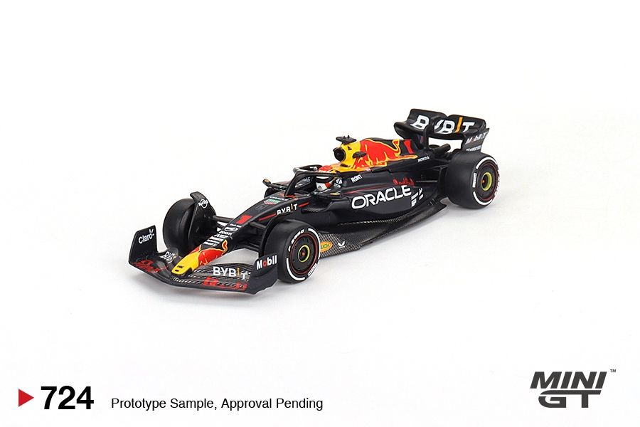 Oracle Red Bull Racing RB19 #1 Max Verstappen Winner Bahrain GP 2023 1:64 Mini GT