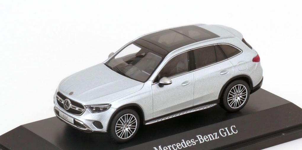 Modèle Réduit 1:43 Mercedes-Benz GLC X254 2024 - Diecast IScale | Miniature Noire