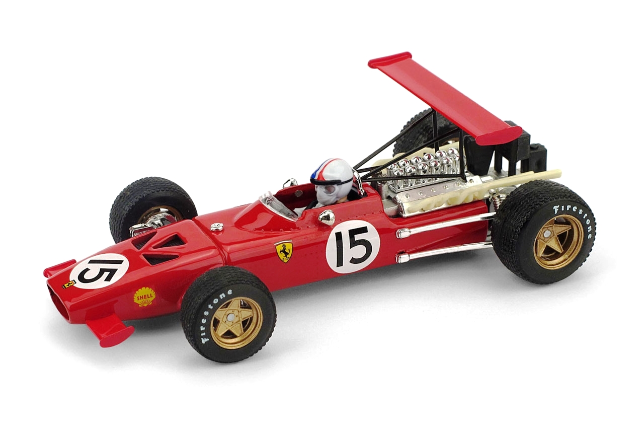 FERRARI F1 312 #15 SPAIN GP 1969 CHRIS AMON - MODELE REDUIT 1:43 BRUMM - NEUF