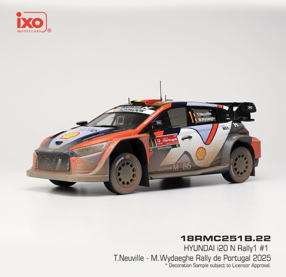 Hyundai i20 N Rally1 11 Rallye de Finlande 2022 Neuville - Wydaeghe IXO