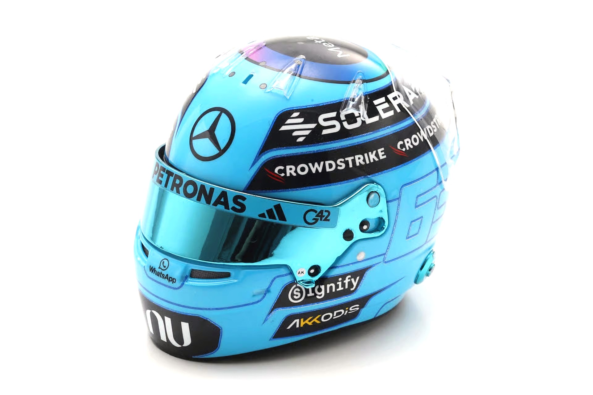 Helmet - George Russell - Mercedes-AMG Petronas F1 Team 2026 1:5 Spark