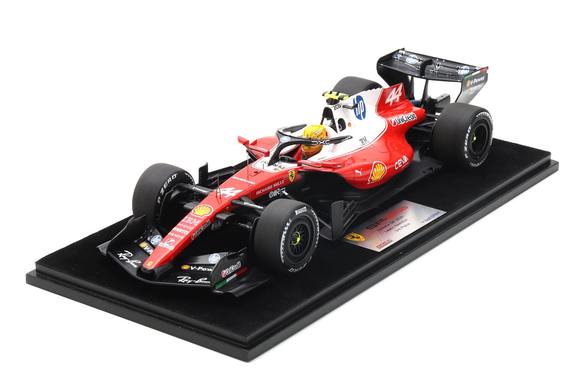 Ferrari SF-26 #44 L.Hamilton 3rd Chinese GP 2026 1:18 Look Smart