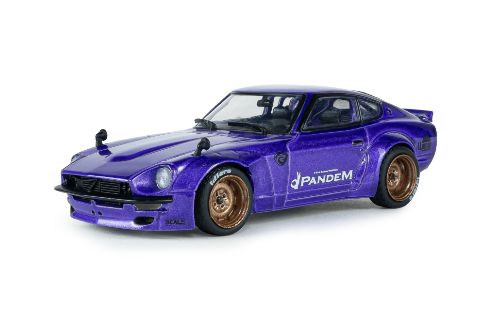 Datsun 240Z Pandem 1973 purple metallic 1:43 Solido