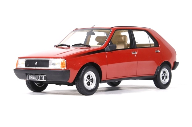 Renault 14 TS 1983 rouge 705 1:18 OttOmobile