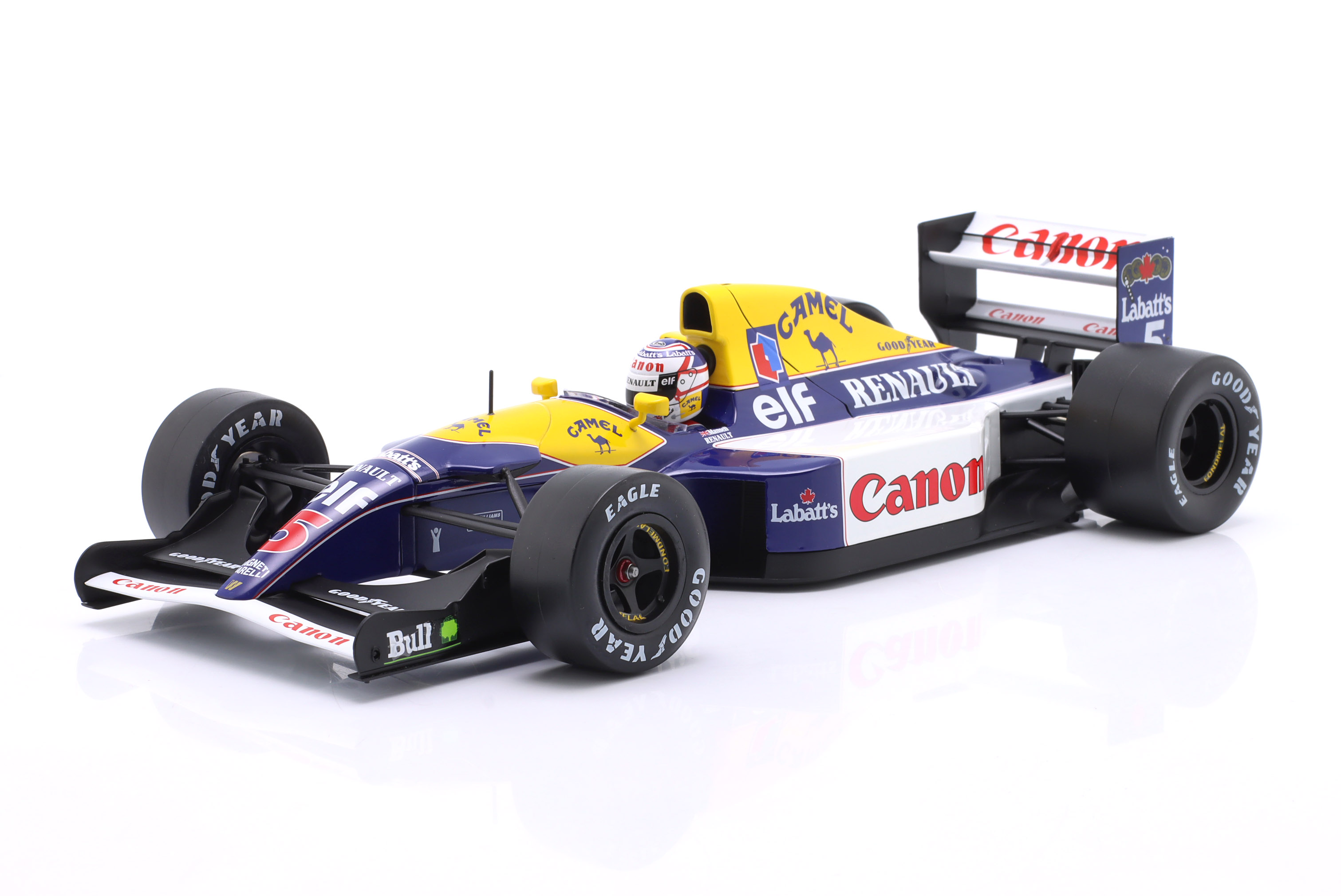 Williams FW14 #5 N.Mansell 2nd Monaco GP F1 1991 1:18 Werk83