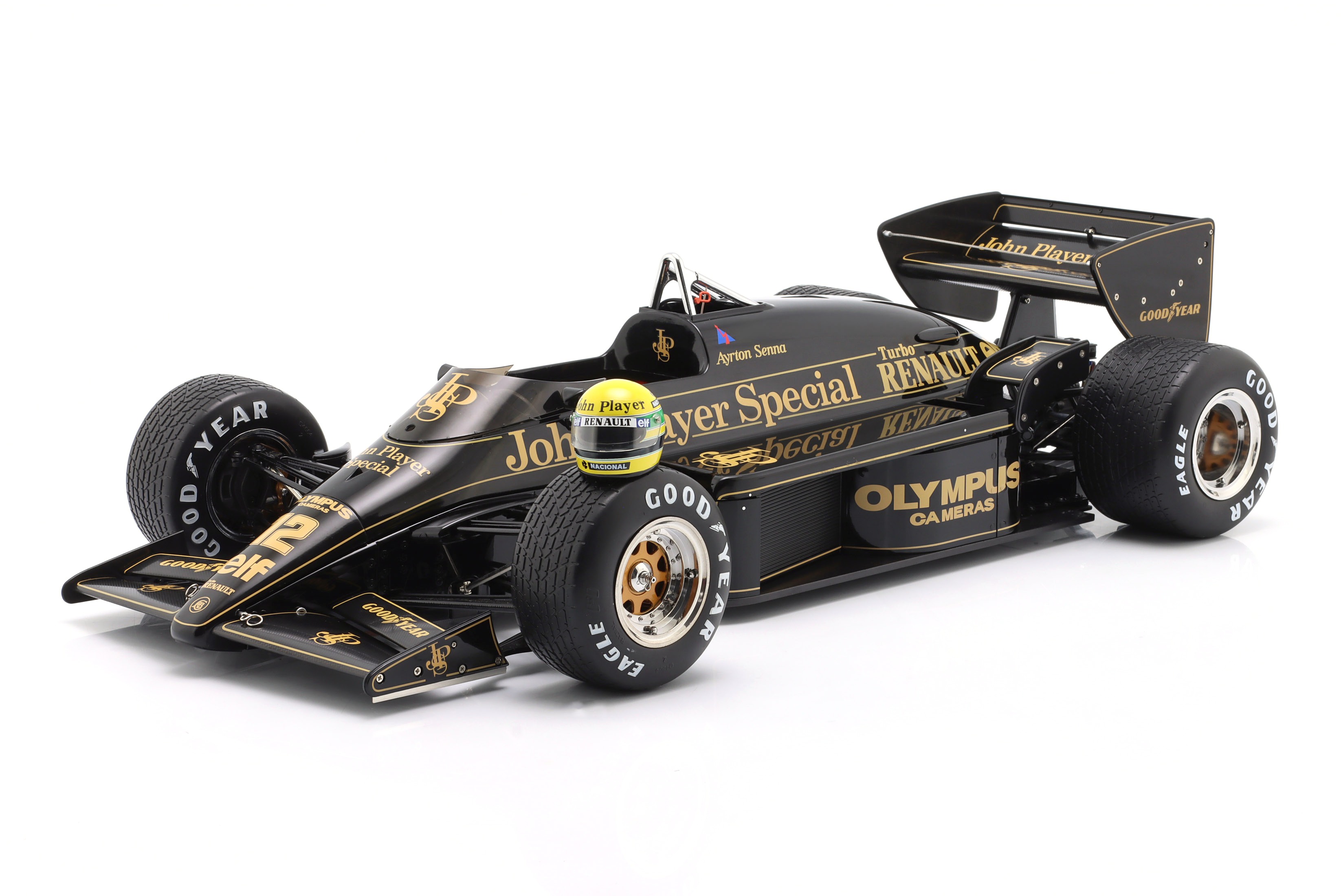 KIT - Lotus 97T #12 Ayrton Senna Winner Portugal GP F1 1985 1:8 Werk83