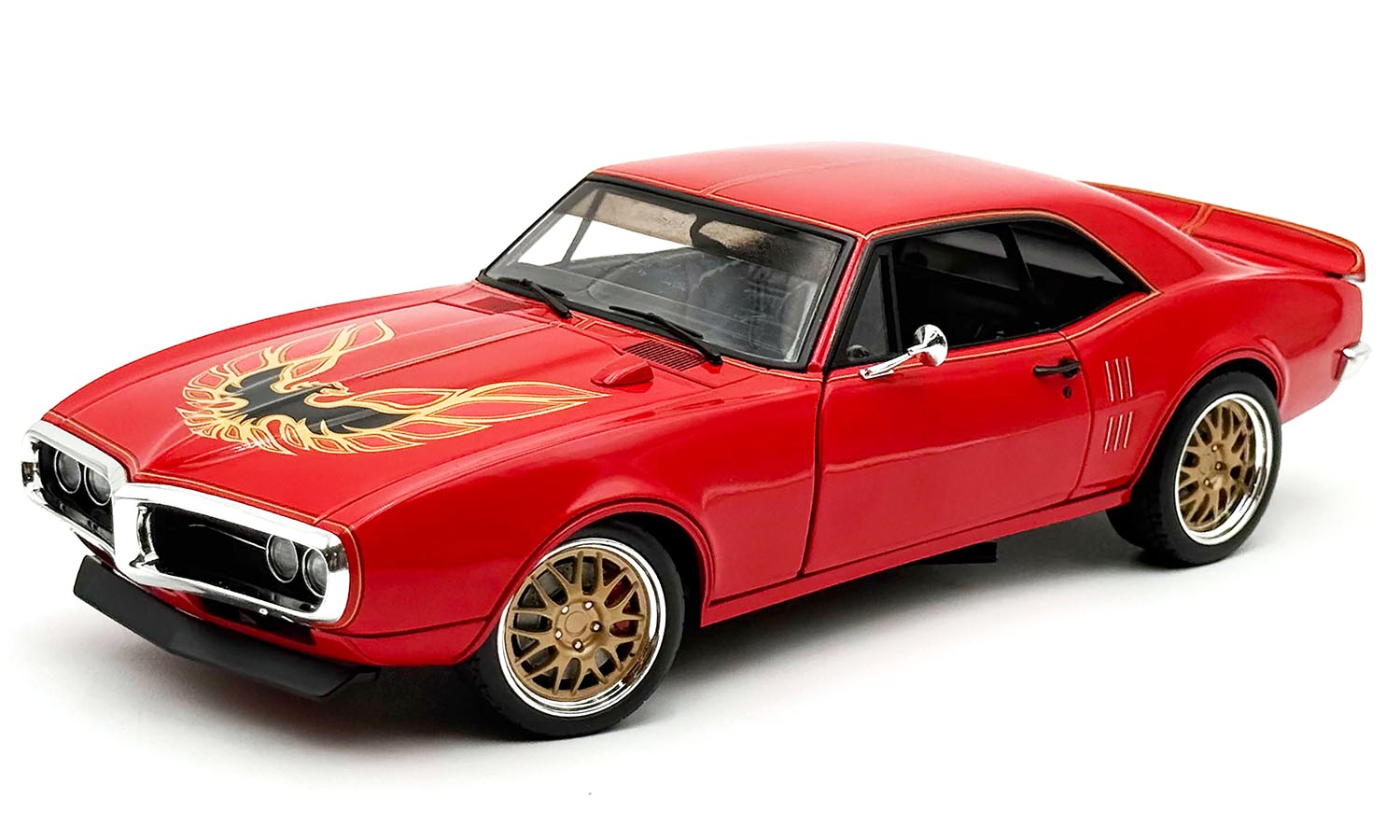 Pontiac Firebird Street Fighter Coupe 1968 red 1:18 Acme Diecast