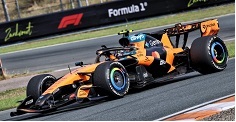 McLaren Mastercard F1 Team MCL40 #1 L.Norris Winner Zandvoort GP 2026 with Figurine + Position Board + Trophy 1:43 Minichamps