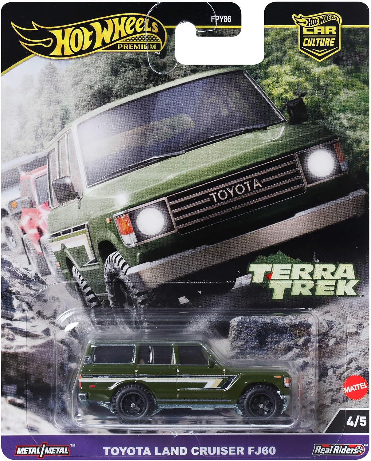 Toyota Land Cruiser FJ60 *Terra Trek* green 1:64 HotWheels