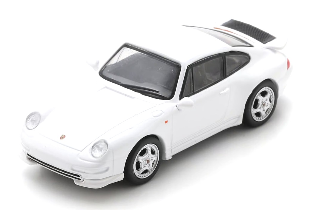 Porsche 911 993 RS white 1:64 Spark