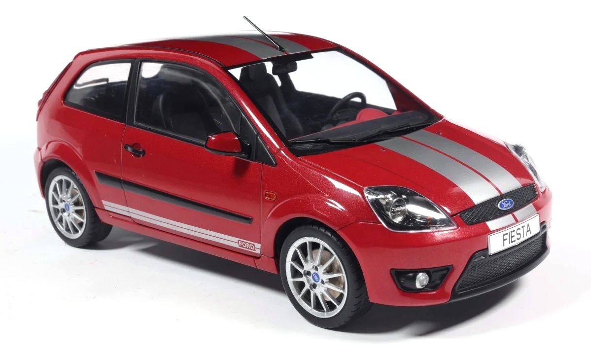 Ford Fiesta 2007 dark red 1:18 MCG Modelcar Group