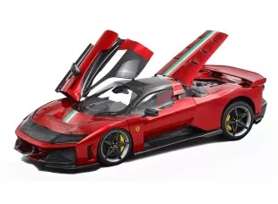 Ferrari F80 rosso supercar with Italian stripe 1:64 B.B.R.