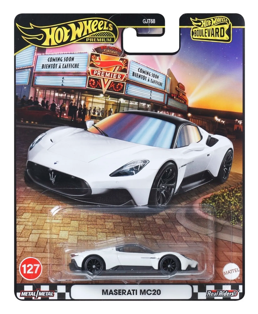 Maserati MC20 *Boulevard* white 1:64 HotWheels