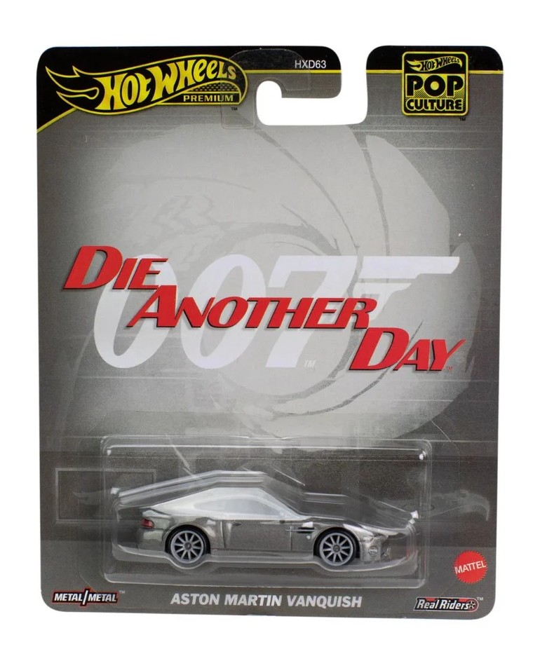Aston Martin Vanquish "Die Another Day" *Pop Culture* 1:64 HotWheels