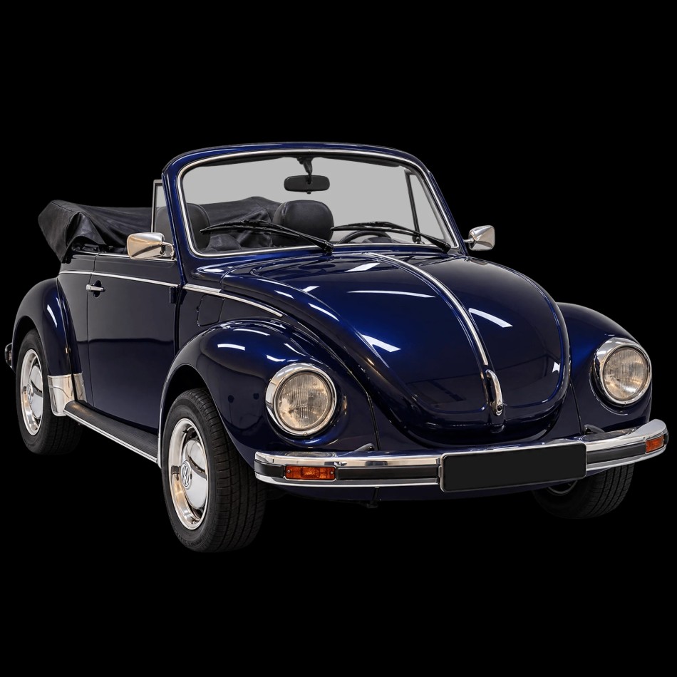Volkswagen Beetle Cabriolet 1976 dark blue 1:18 Norev