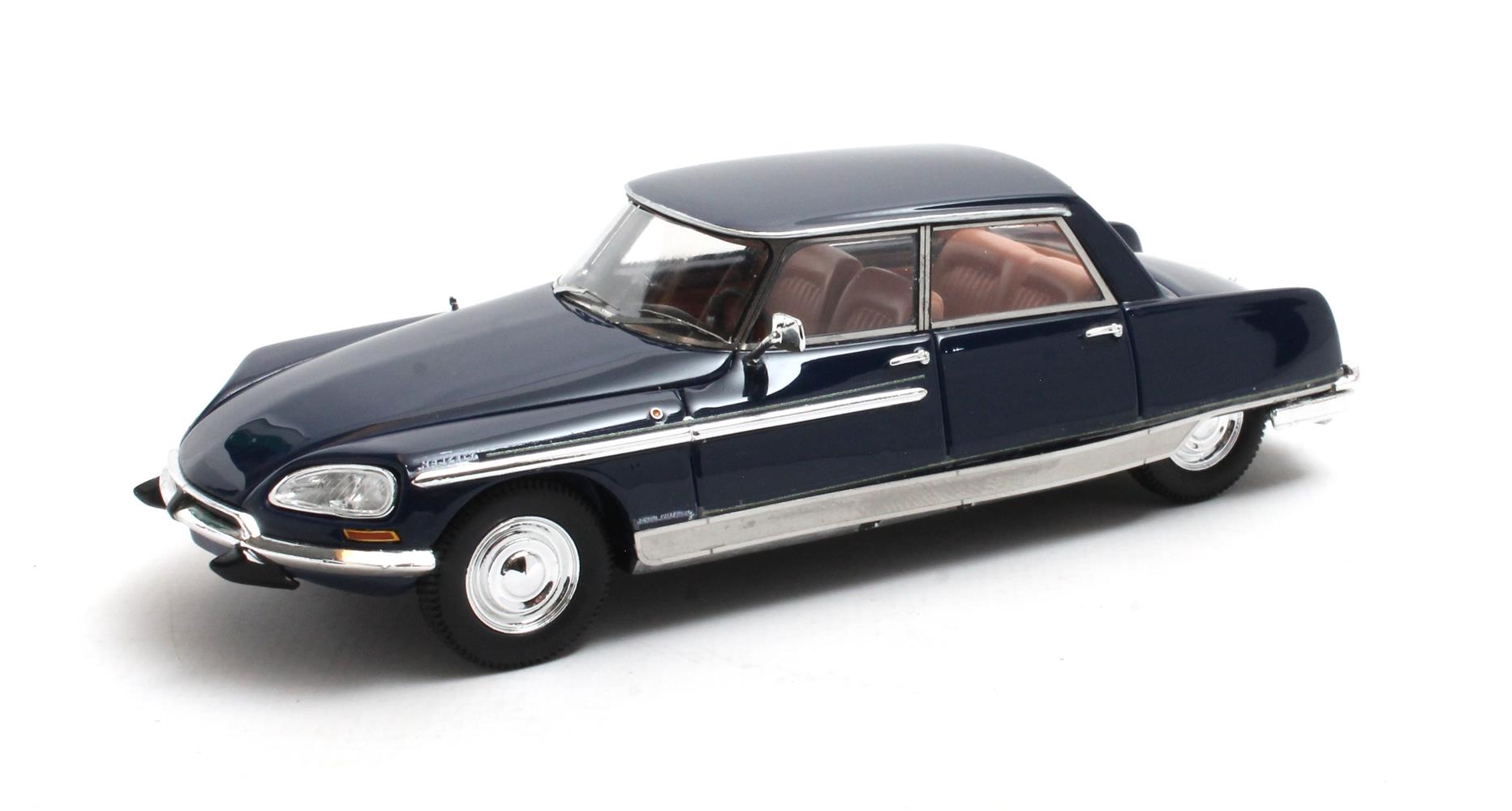 Citroen DS21 Le Majesty Henri Chapron 1968 blue 1:43 Matrix Scale Models