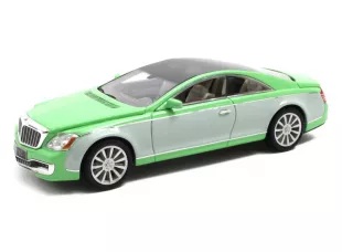 Mercedes-Benz Maybach 57SC 6.0L V12 Biturbo Xenatec Coupe 2010 green/silver 1:43 Matrix Scale Models