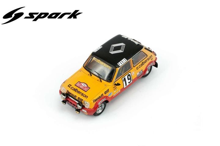 Renault 5 Alpine Gr2 #19 Jean Ragnotti - JeanMarc Andrié 2nd Rally Mo