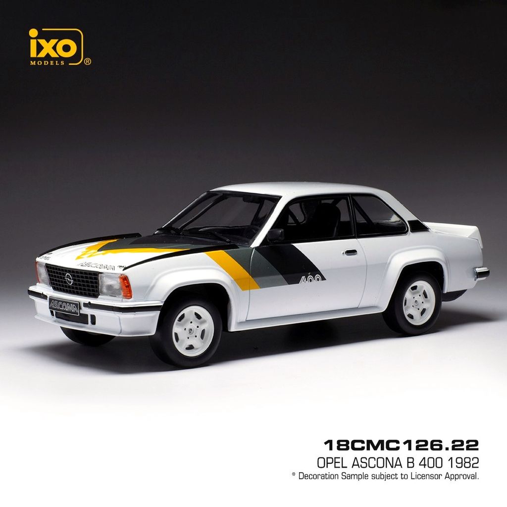 Opel ascona b 400 1982 neuve en boite miniature au 1/18 série limitée