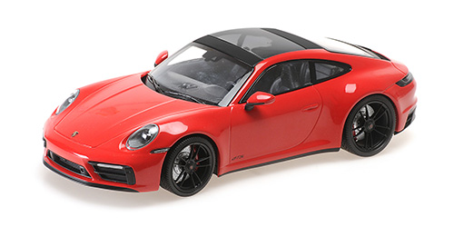 Porsche 911 Carrera 4 GTS 2020 - Minichamps 1/18 - Rubystar - Précommande