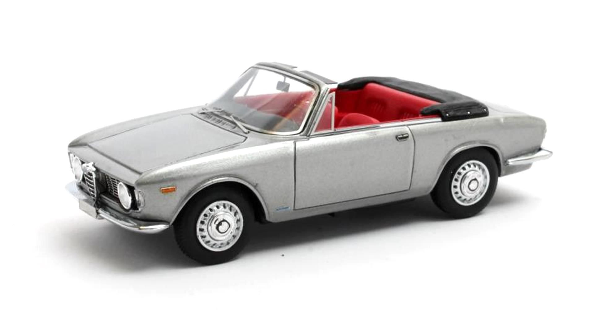 Matrix 1:43 Alfa Romeo Giulia GT Spider Prototipo Año de construcción 1963 blanco MX40102-142