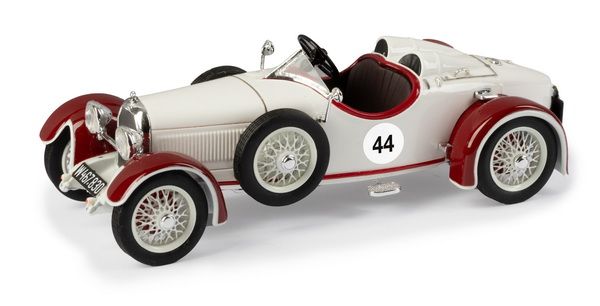 Esval 43032A Austro Daimler ADR8 1929 - Version Course N°65 Blanche (neuf, 1/43)