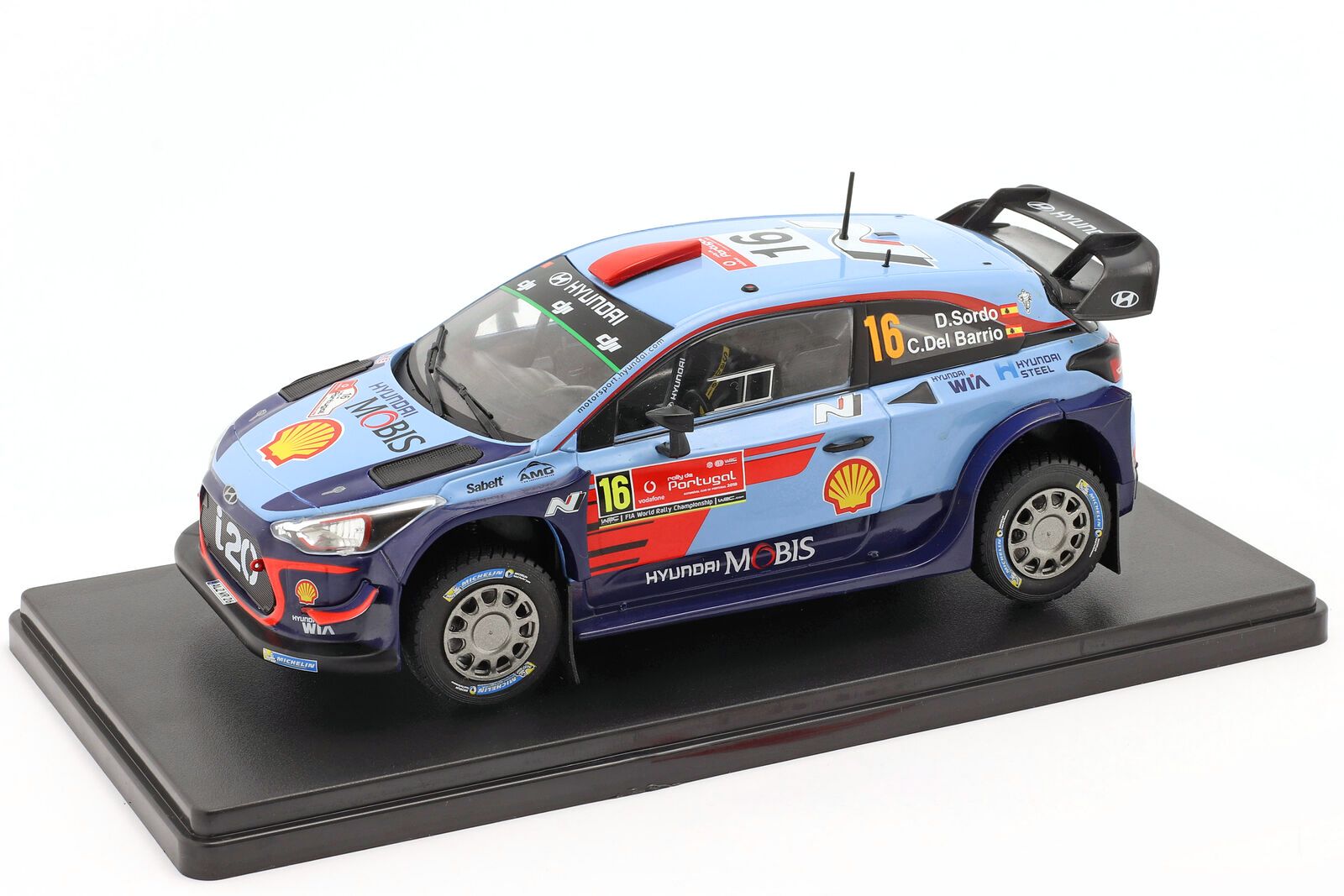 Hyundai i20 WRC #16 Sordo/delBarrio Rally Portugal 2018 1:24 Atlas
