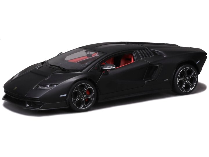 Lamborghini Countach LP1 800-4 2021 matt black 1:24 Bburago