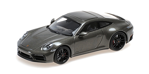 Porsche 911 992 Carrera 4 GTS 2019 green metallic 1:43 Minichamps