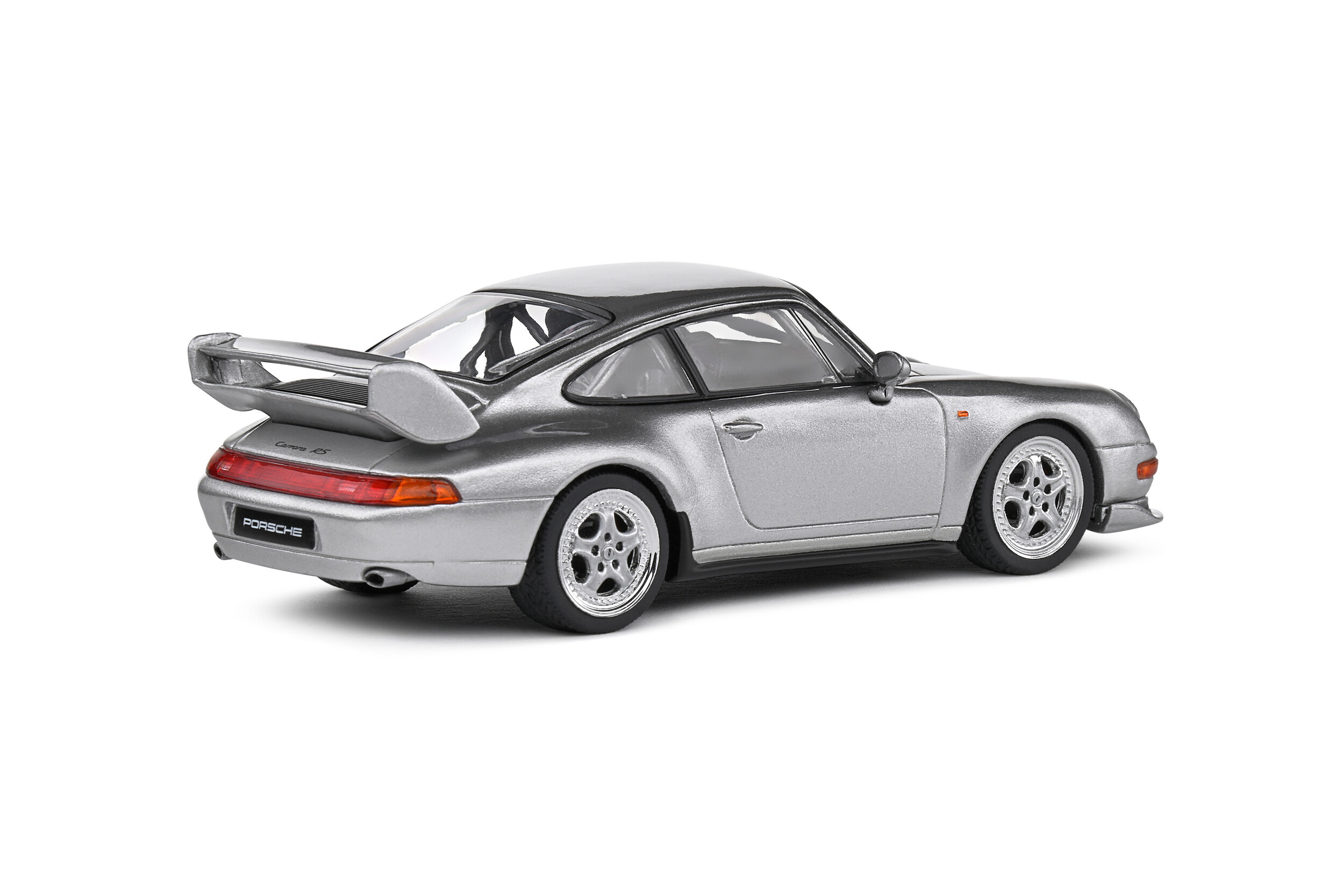 Porsche 911 993 RS Clubsport Coupe 1993 silver 1:43 Solido