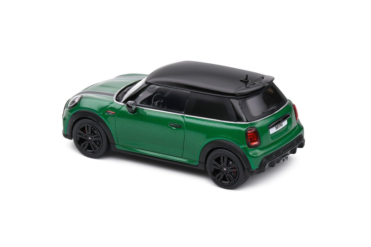 Mini Cooper John Works 2023 green 1:43 Solido