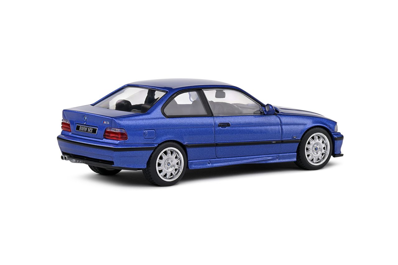 BMW 3-Series M3 E36 Coupe 1999 blue 1:43 Solido