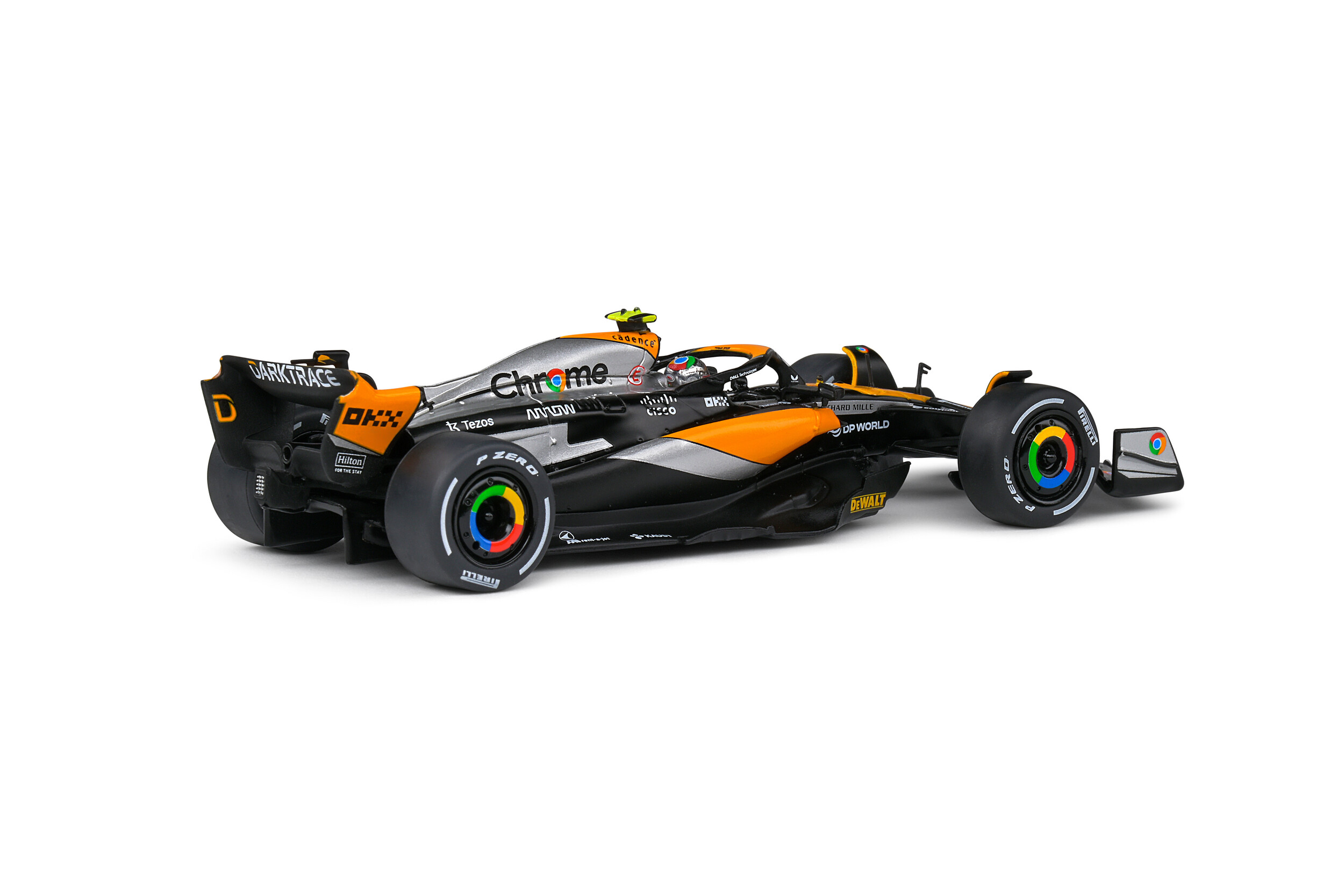 McLaren F1 MCL60 Team McLaren #4 L.Norris 2nd British GP 2023 1:43 Solido