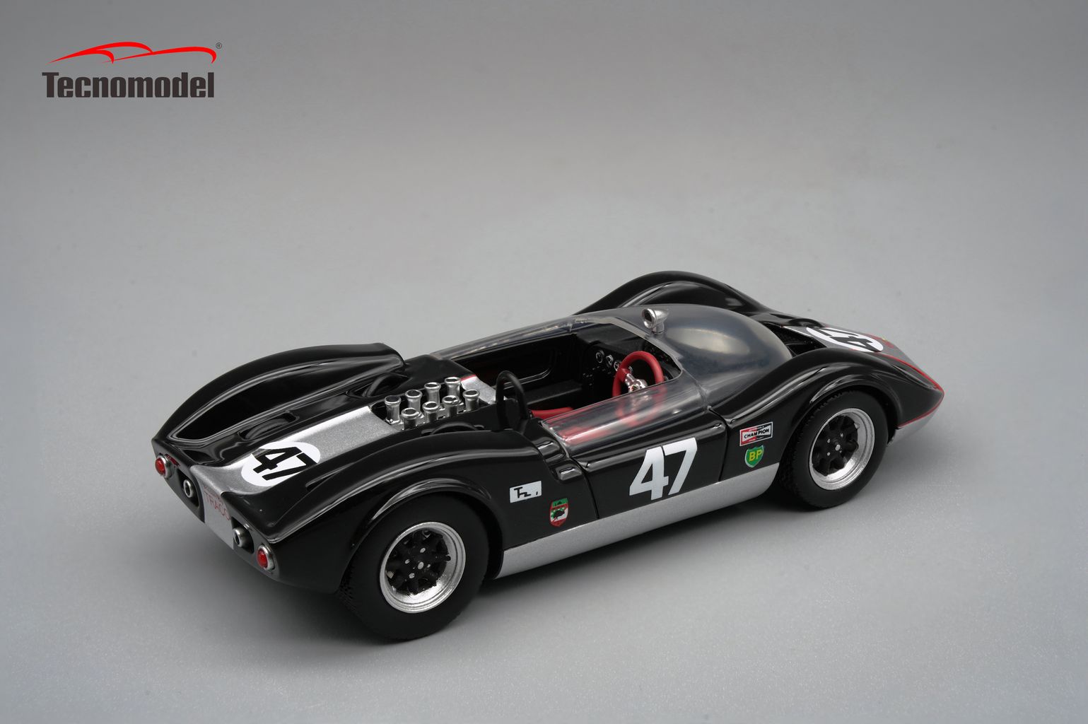 McLaren Elva Mark 1 #47 Bruce McLaren 3th place  Canada Grand Prix Bruce McLaren Motor Racing 1964 1:43 Tecnomodel 