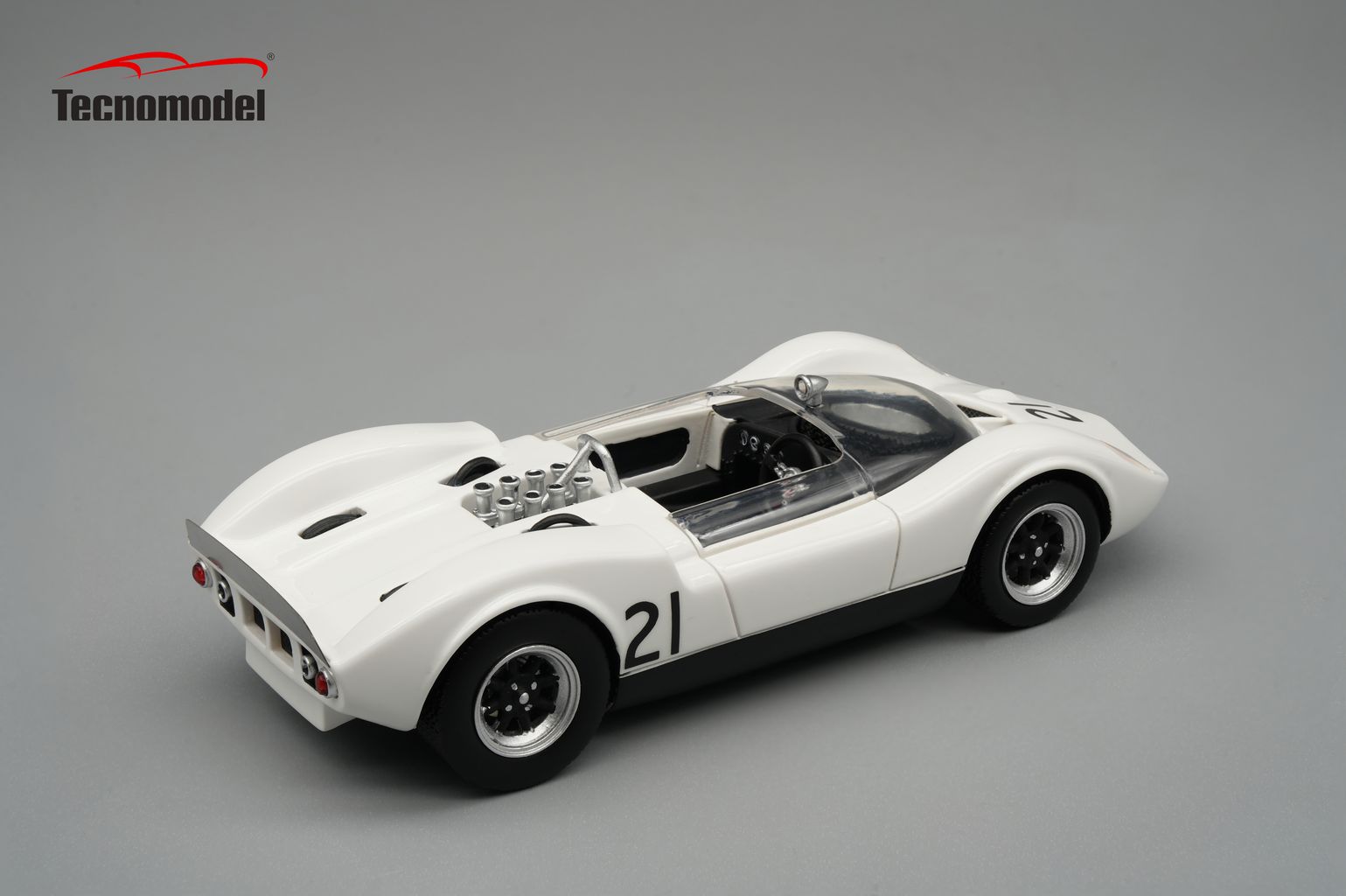 McLaren Elva Mark 1 #21 Graham Hill Charles Vogele Guards Trophy Brand Hatch 1965 1:43 Tecnomodel 