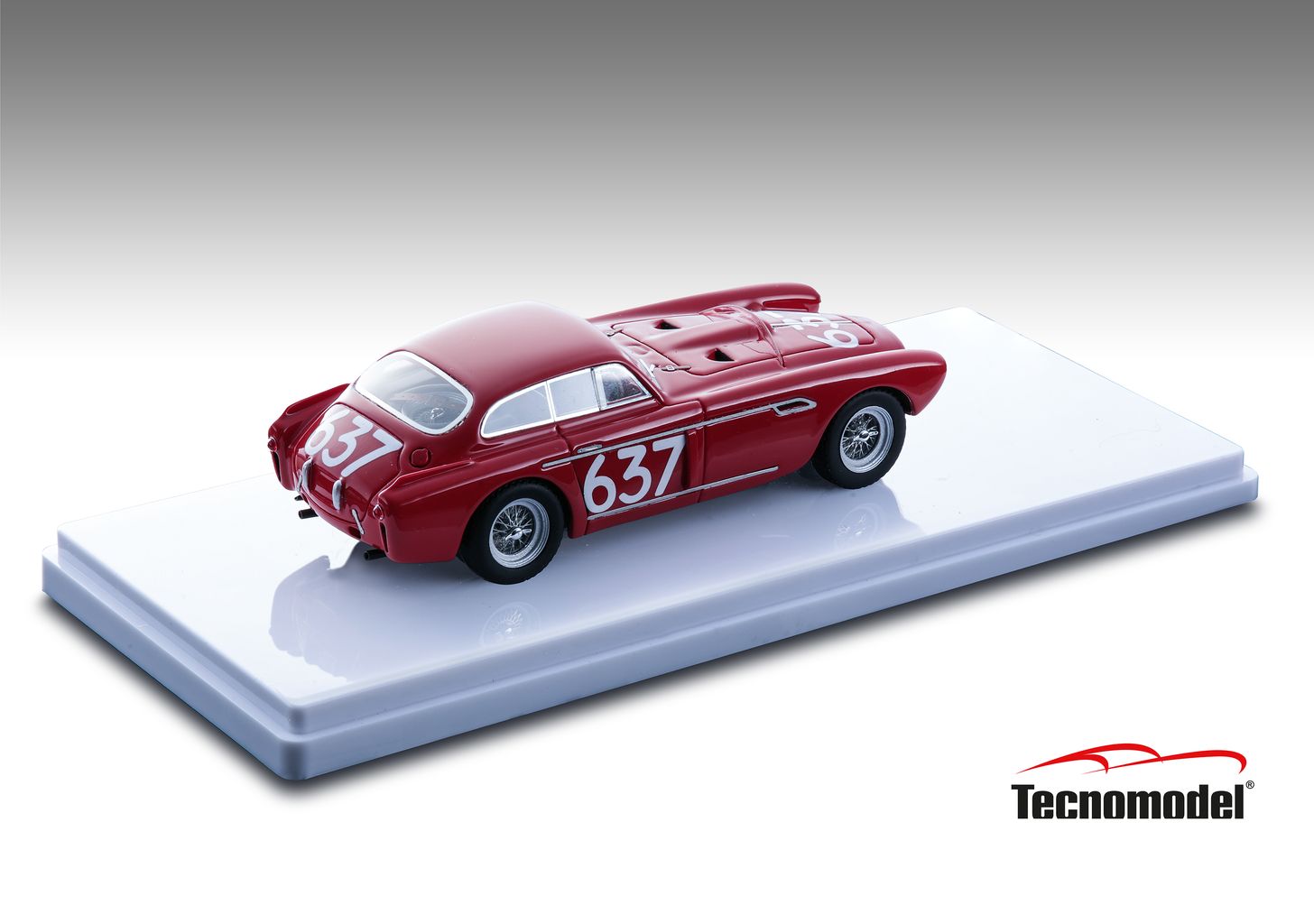 Ferrari 340 Mexico # 637 Eugenio Castellotti/Ivo RegosaMille Miglia 1953 1:43 Tecnomodel 
