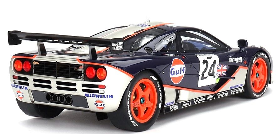 McLaren F1 GTR #24 Blundell/Bellm/Sandro Sala Gulf Racing 24H Le Mans 1995 1:12 TSM