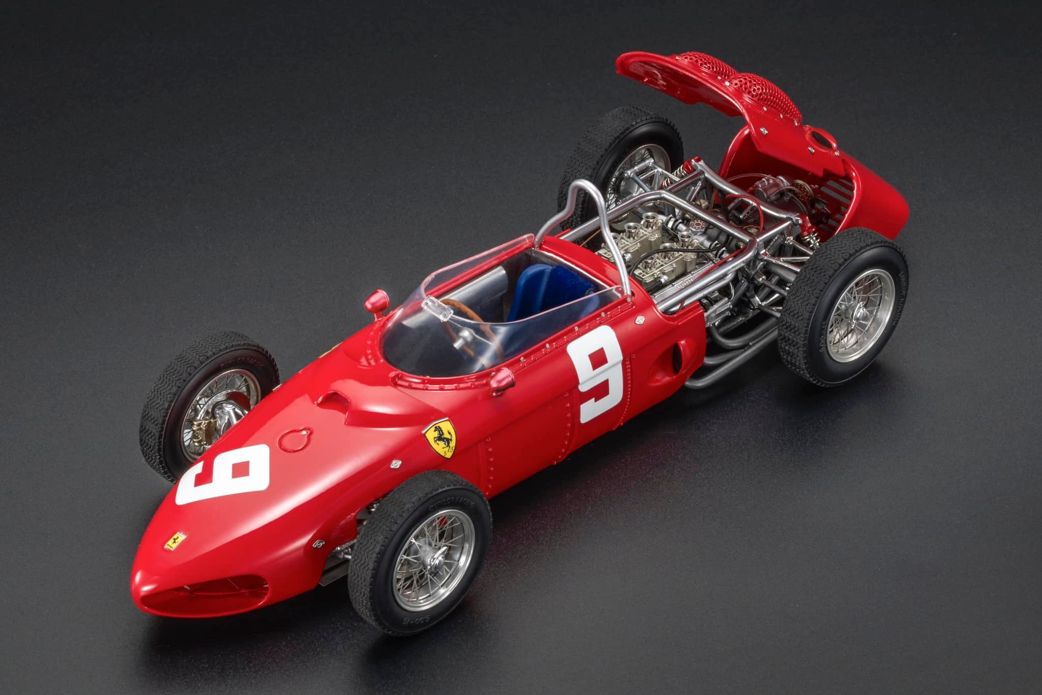 Ferrari F1 156 #9 P.Hill 3rd Belgium Spa GP 1962 1:18 GP Replicas