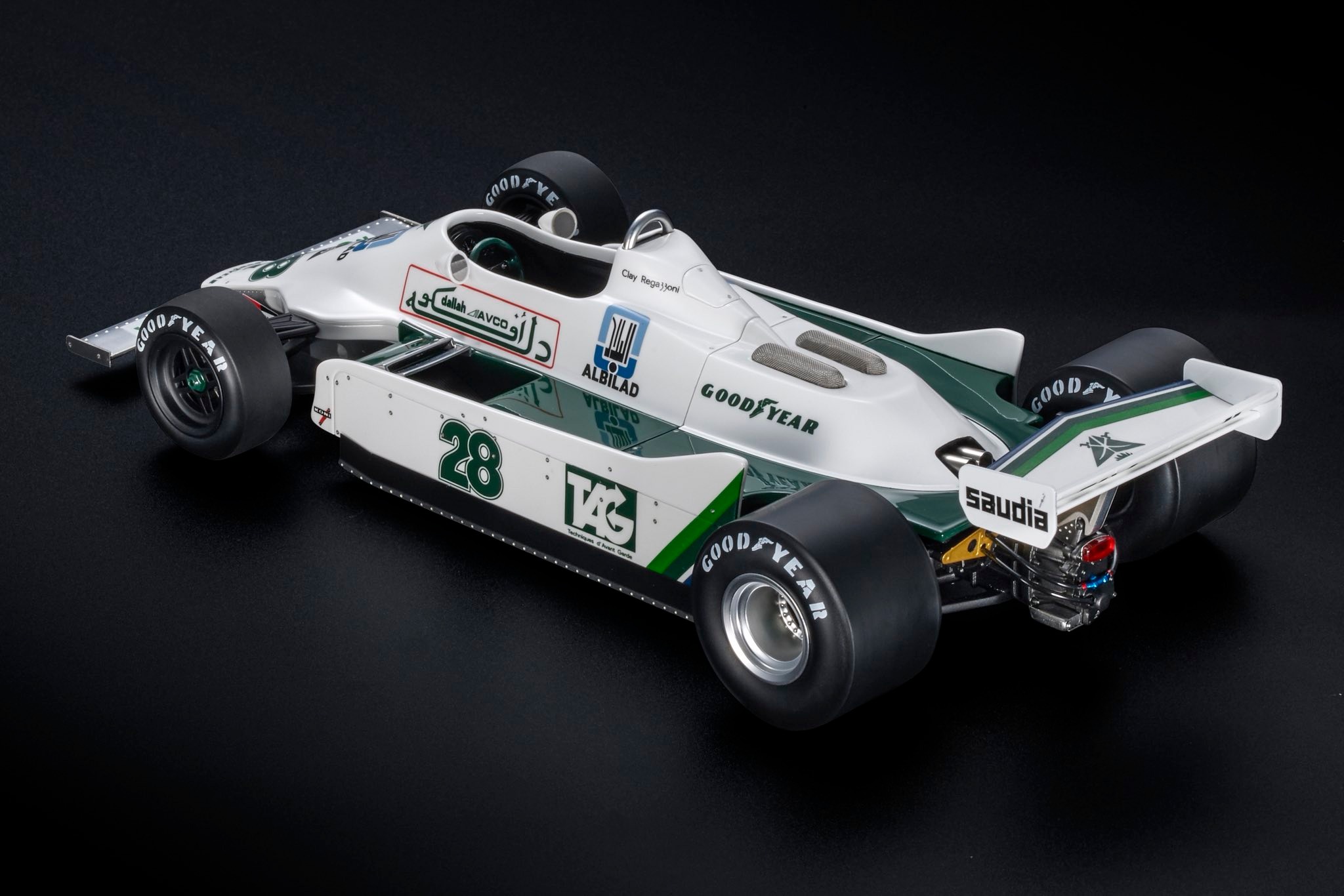 Williams F1 FW07 Ford #28 C.Regazzoni Winner British GP 1979 1:18 GP Replicas