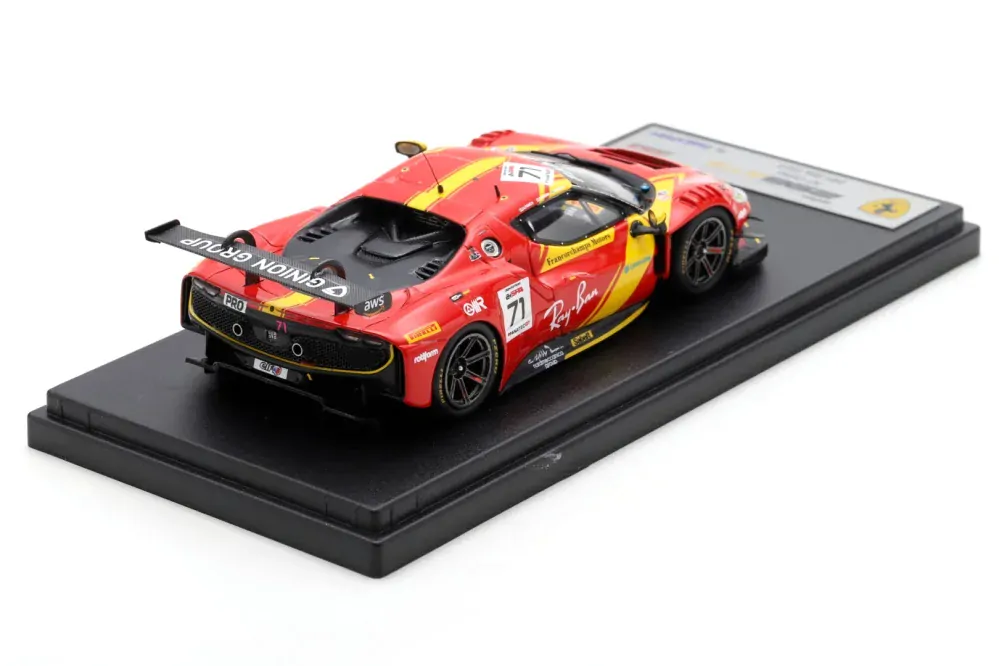 Ferrari 296 GT3 #71 A. Fuoco/D. Rigon/D. Serra AF Corse-Francorchamps Motors 24H Spa 2023 1:43 Look Smart Models