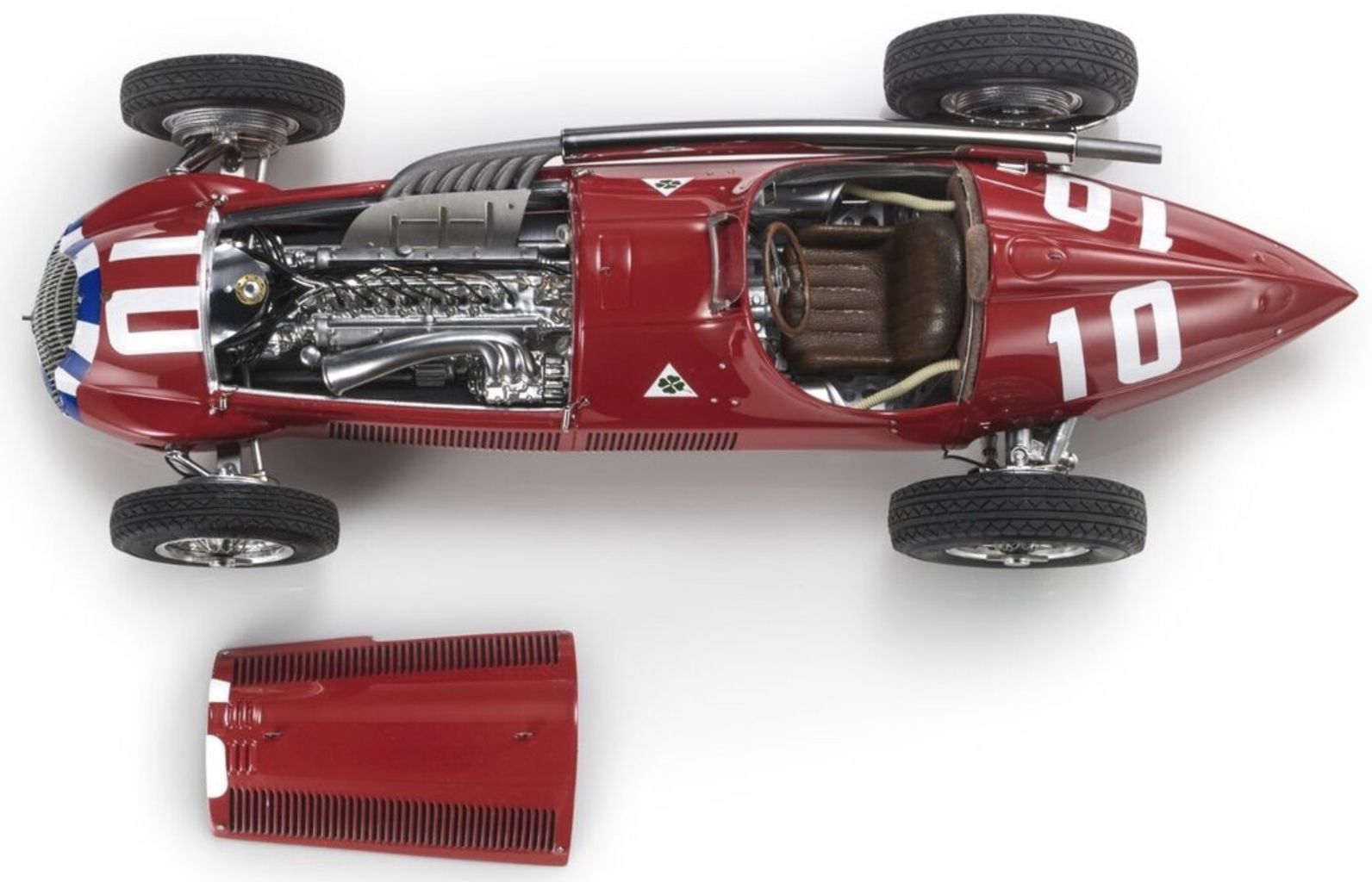Alfa Romeo F1 158 Scuderia Alfa Romeo Spa #10 N.Farina World Champion Winner Monza Italy GP 1950 1:18 GP Replicas