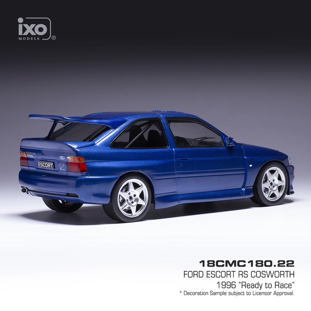 Ford Escort RS Cosworth Ready to Race 1996 blue 1:18 Ixo Models