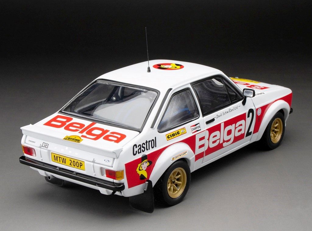 Ford Escort Mk II RS 1800 #2 Mikkola/Hertz Belga Rallye du Condroz 1979 1:18 Sun Star